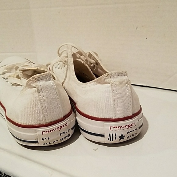CONVERSE ALL STAR UNISEX WHITE SNEAKERS - Picture 4 of 4
